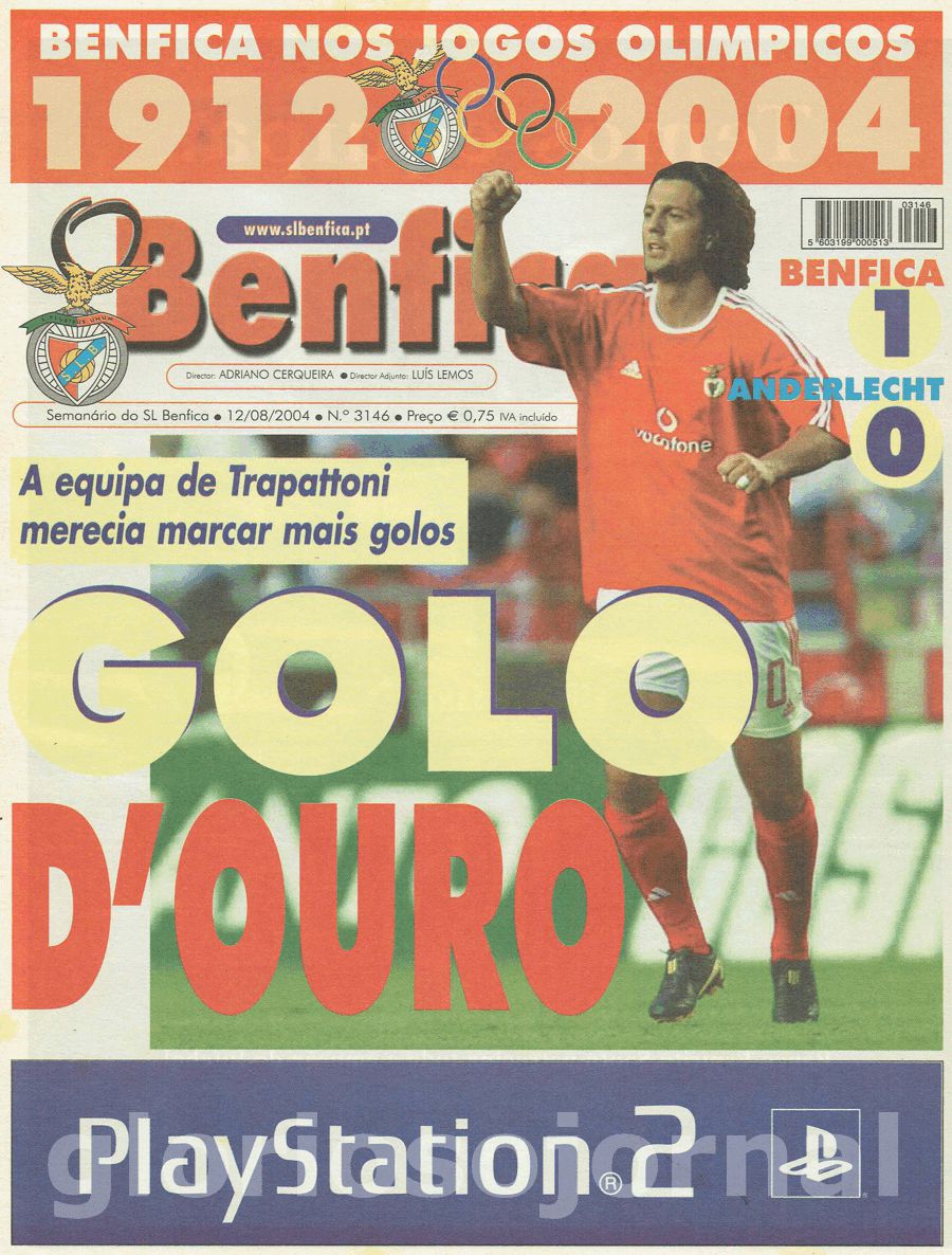 jornal o benfica 3146 2004-08-12